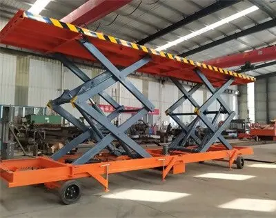 剪叉(chā)式裝卸貨升(shēng)降平台