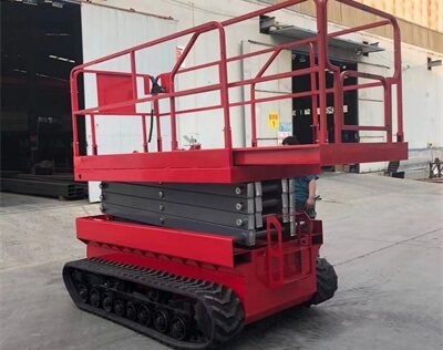柴油(you)履帶式升降平台(tai)車