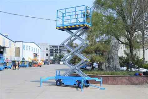 移(yi)動剪叉式(shi)升降平台(tái)車